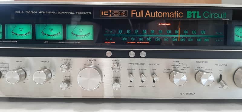 Technics SA-8100X 1974 - Wood cabinet | Reverb