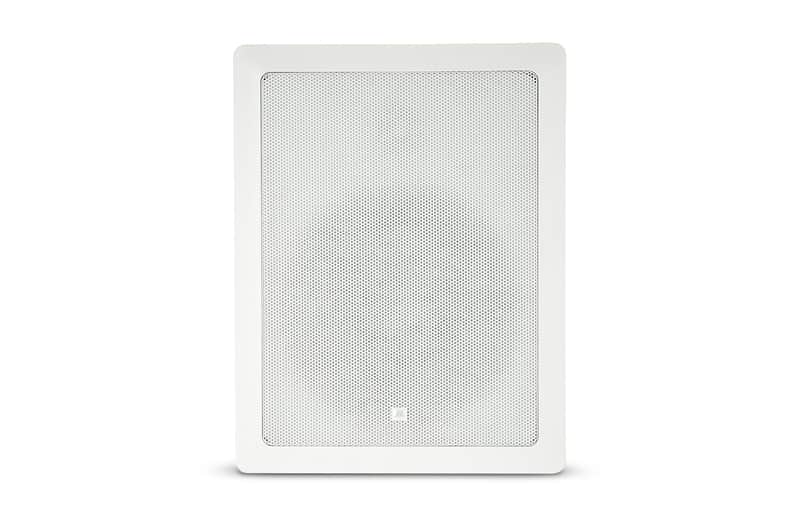 (2) JBL CONTROL 128 WT 8" 50w Commercial 70v In-Wall Speakers For Restaurant/Bar image 1