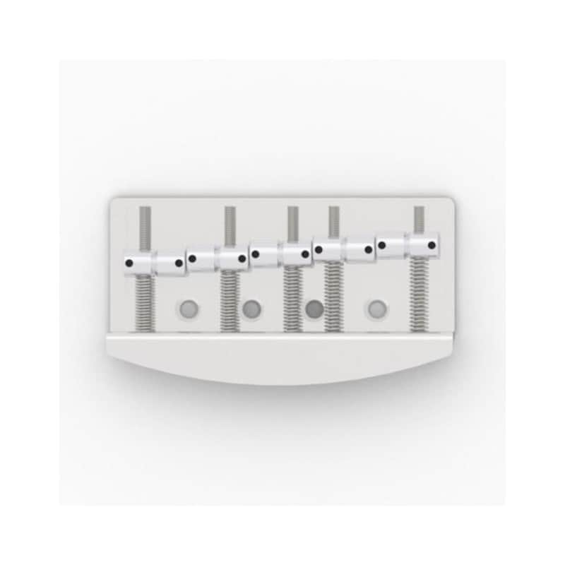 Hipshot 5-String Vintage Bass Bridge, .708" Spacing, Stainless Steel image 1