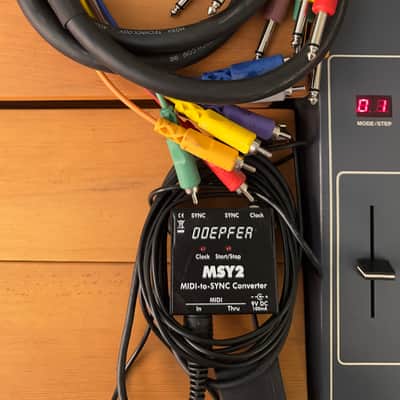 E-MU Systems Drumulator w/ e-drum cartridges, Doepfer MSY2 for Syncing and cables image 4