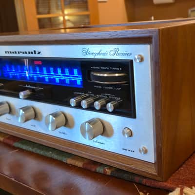 Excellent Marantz 2230B and New Walnut Cabinet image 2