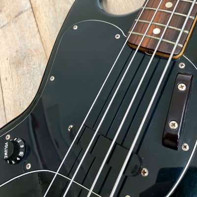 1978 Fender Musicmaster Bass Left Handed Lefty Rare Vintage image 2