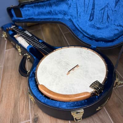 Limited Edition Ome Jasmine 12" 5-String Curly Maple Banjo with Mahogany Neck & Rolled Brass Tone Ring (only 25 made) image 23