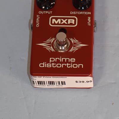 MXR M69 Prime Distortion Red guitar effect pedal used image 2