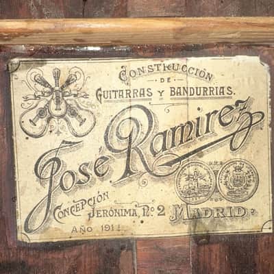 1911 JOSE RAMIREZ Fabricated in Madrid - French Polish image 1