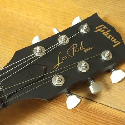 Gibson Les Paul CM Satin Black * Sperzel Locking Tuners image 18