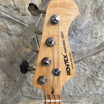 Roytek Handmade Bass Sunburst – Maple Neck – Excellent Condition – Demo Video image 7