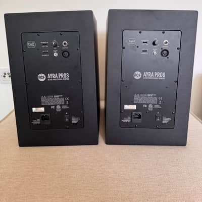 RCF AYRA PRO 8 2-Way 8" Active Studio Monitors (Pair) 2019 - Present - Black image 2