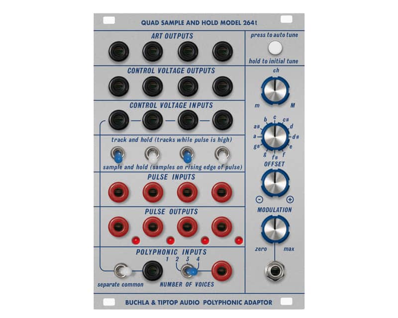 Tiptop Audio Buchla 264t Quad Sample and Hold / Polyphonic Adapter image 1