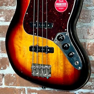 2025 Squier Classic Vibe '60s Jazz Bass Fretless - 3-Color Sunburst, Support Indie Guitar Shops and Buy it Here! image 1