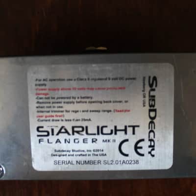 Subdecay Starlight Flanger v2 2010s - Silver image 2