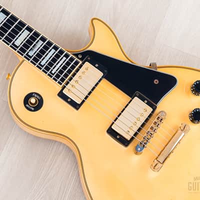1987 Gibson Les Paul Custom Alpine White w/ Tim Shaw PAFs, Case image 7