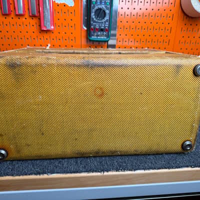 1959 Fender Vibrolux 5F11 Tweed – Original Iron, Astron Signal Caps image 21