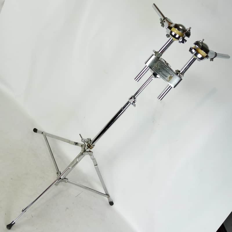 Slingerland SUPER Set-O-Matic Double Tom Drum Stand Mounts Holder Vintage #74 US image 1