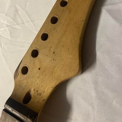 Unbranded Electric Guitar Neck 22 Fret Rosewood 2010s Natural image 3