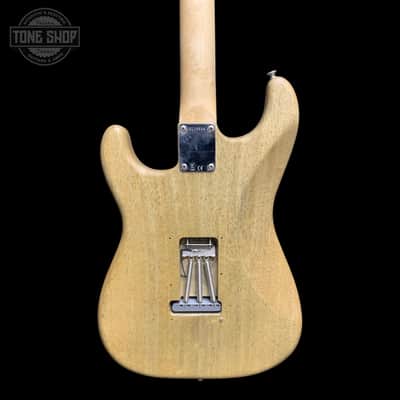 Used 2023 Fender Custom Shop 1963 Strat Korina Journaman Natural w/Case TFW3479 image 4