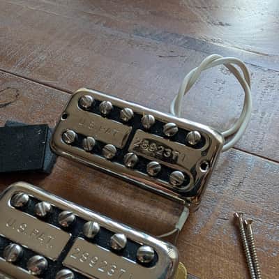 Gretsch Filtertron Humbucker Guitar Pickup Set Nickel Excellent Condition image 5