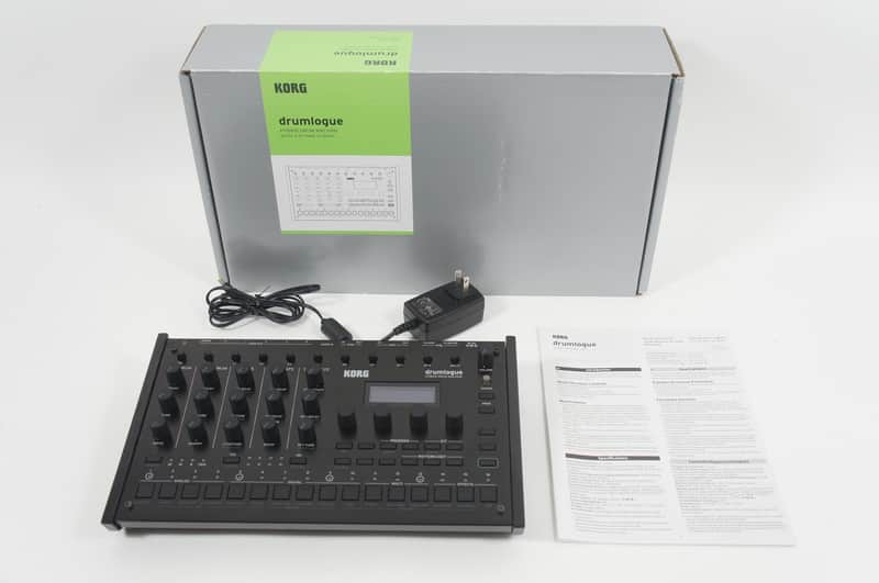KORG drumlogue Hybrid Drum Machine Analog / Digital Synthesis, Sampler, Sequencer, Effects MINT image 1