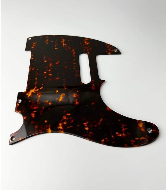 TELECASTER Tortoise pickguard (5 or 8 holes / Single coil / Humbucker) image 1