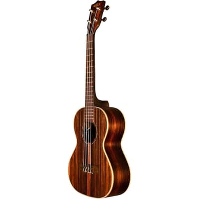 Kala Ukulele, Right, Striped Ebony, Tenor (KA-EBY-TE) image 4