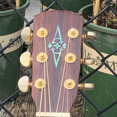 ALVAREZ ARTIST SERIES AD62SC ACOUSTIC ELECTRIC GUITAR with EQ and Tuner Solid Top image 11