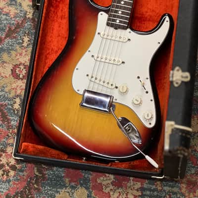 1971 Fender Stratocaster with Rosewood Fretboard - 3-Tone Sunburst image 14