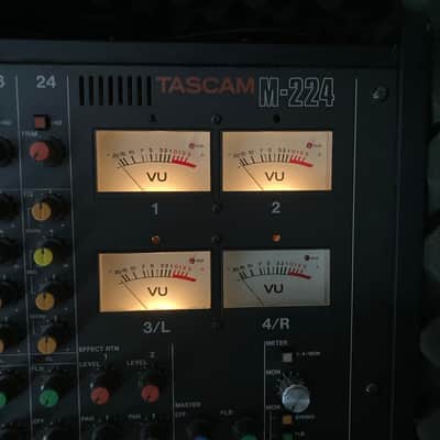 TASCAM M-224 • 24-channel, 4-bus Analog Mixing Console • with Travel Case • 120V • made in Japan image 17