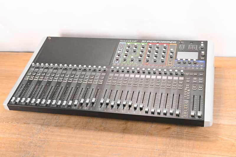 Soundcraft Si Performer 3 Digital Audio Mixer with DMX Control CG01W2A image 1