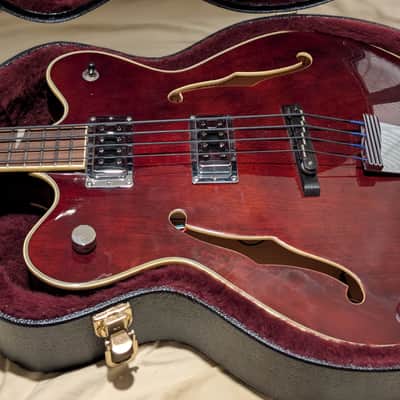 Eastwood Classic 4 Bass Left-Handed 2010s - Walnut image 10