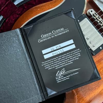 2013 Gibson SG Std „Les Paul SG“  VOS Custom Shop Cherry image 10