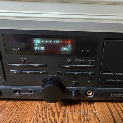 harmon/Kardon DC520 dual cassette deck Mid-2000s - Black image 3