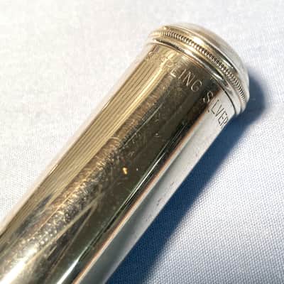 Jupiter Intermediate Flute w/Solid Silver Head-Model 611R-Overhauled-Bright Tone! image 3