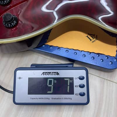 Epiphone Alex Lifeson Les Paul Custom Axcess Ruby SkunkWerx Premier Collection image 18