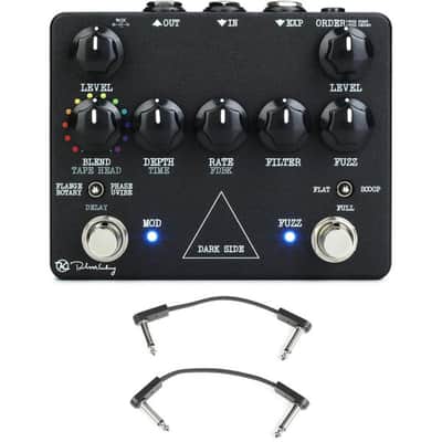 Keeley Dark Side Workstation Multi-effects Pedal with 3 Patch Cables image 2