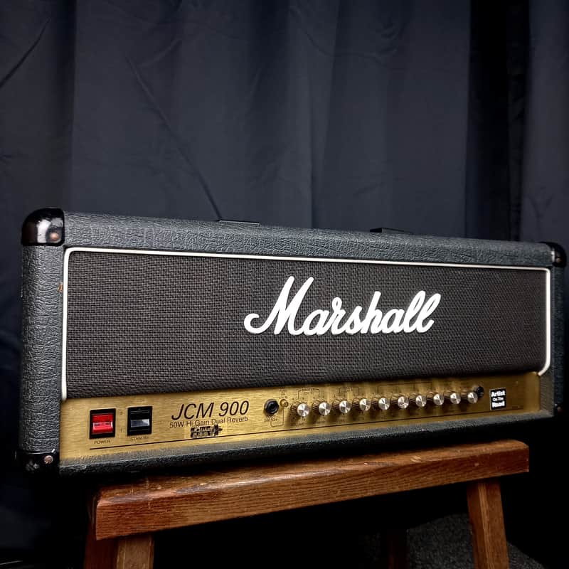Marshall JCM 900 Model 4500 50-Watt Hi Gain Dual Reverb Head
