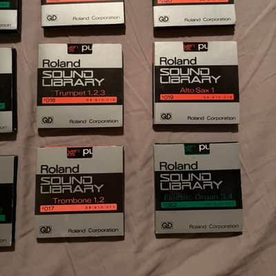Roland Sound Library Disks :: 1987 : S-10 Sampler :: 40 Disks! image 3