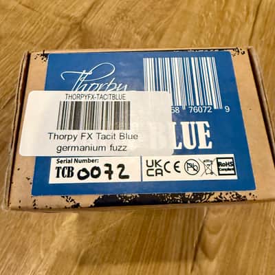 ThorpyFX Tacit Blue Germanium Fuzz 2023 - Blue / Black image 7