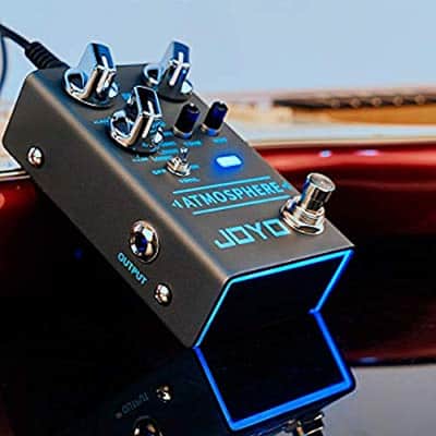 JOYO R Series R-14 ATMOSPHERE 9 Mode Multi Reverb Guitar Effect Pedal, FREE PICK + HOLDER+ FREE SHIP USA image 4