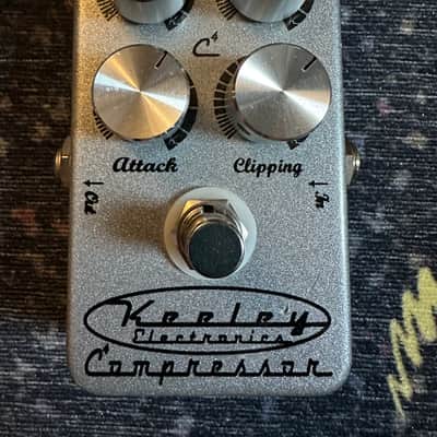 Keeley C4 4-Knob Compressor Silver image 1