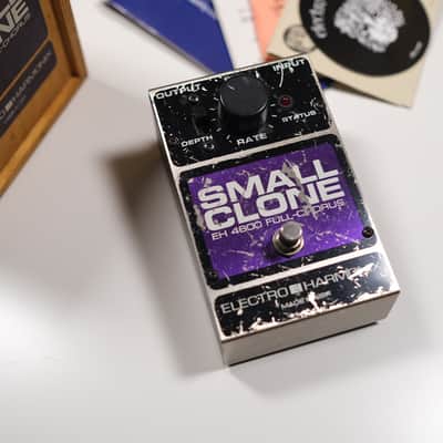 Electro-Harmonix EH4600 Small Clone Full Chorus Wooden Box 1990s-2000s- Purple / Black image 3