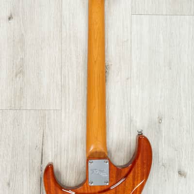 Mint Tagima Stella DW Guitar, Bolivia Fretboard w/ Quilt Maple Top, Transparent Amber image 7
