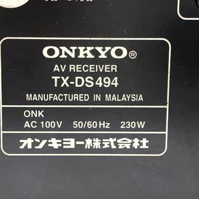 Vintage Onkyo Tx-Ds494 Audio Video Receiver FOR PARTS image 6