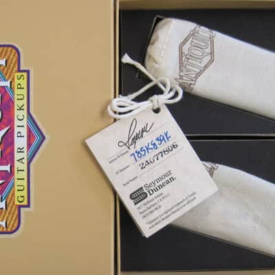 Seymour Duncan Antiquity P90 Soapbar Pickups Set Cream 7.85k/8.39k image 1