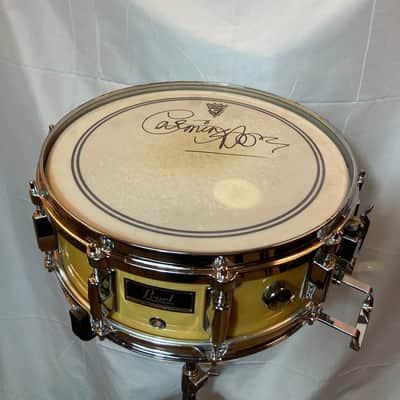 Pearl Carmine Appice's SIGNED 5x14" Maple Parallel Snare Drum (#6) 1980s - Maple image 5