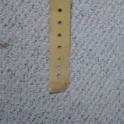 1970s Marshall Artiste original vintage faceplate metal luthier part for restoration project image 2