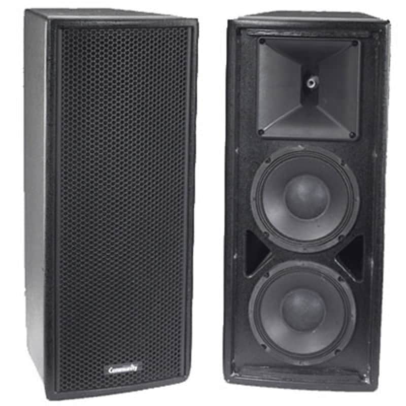 Community V2-26B Two-Way Full-Range Compact Loudspeaker System - Black image 1
