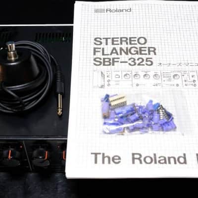 Roland SBF-325 Stereo Flanger 1979 - 1984 - Black image 4