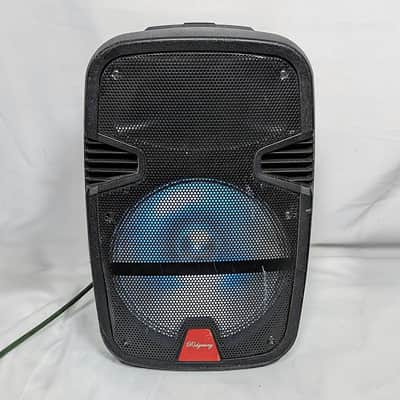Ridgeway QS-805 Portable Audio Bluetooth - Portable - Woofer Rechargeable Speaker with Long-Lasting Battery USB/FM Radio/AUX in/Mic in/with LED Light - Black image 7