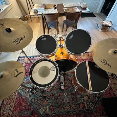 Ludwig Element Evolution 8x10 / 9x12 / 16x16 / 16x22 / 5x14" Drum Set image 7