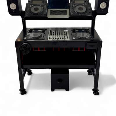 Apache Workbench DJ Booth-Speaker Kit / Mobility Kit / Black / Yes image 5